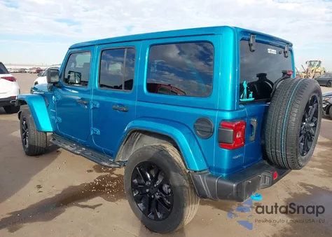 2024 Jeep Wrangler 4Xe Sahara 4Xe from USA, damaged, VIN 1C4RJXP64RW191584